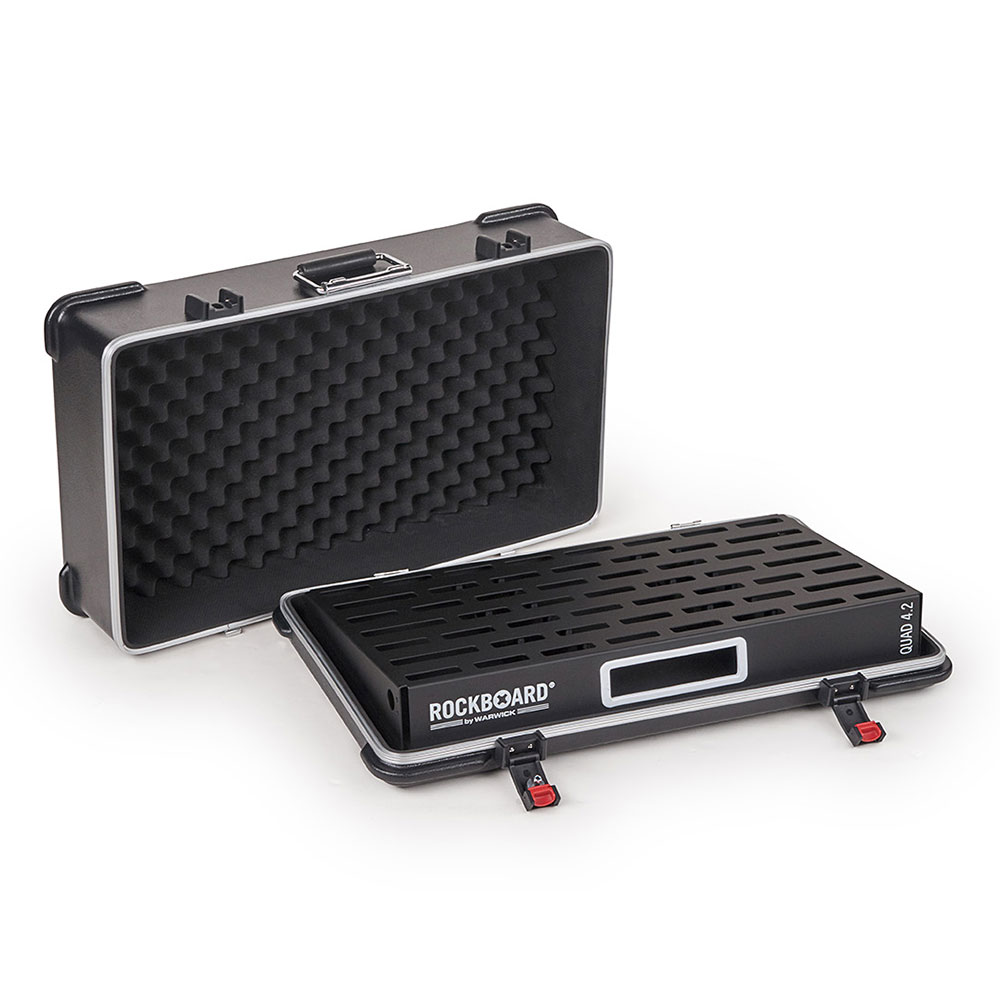 RockBoard RBO B 4.2 QUAD A Pedalboard with ABS Case ペダルボード ABS樹脂ケース付き ケースインペダルボード