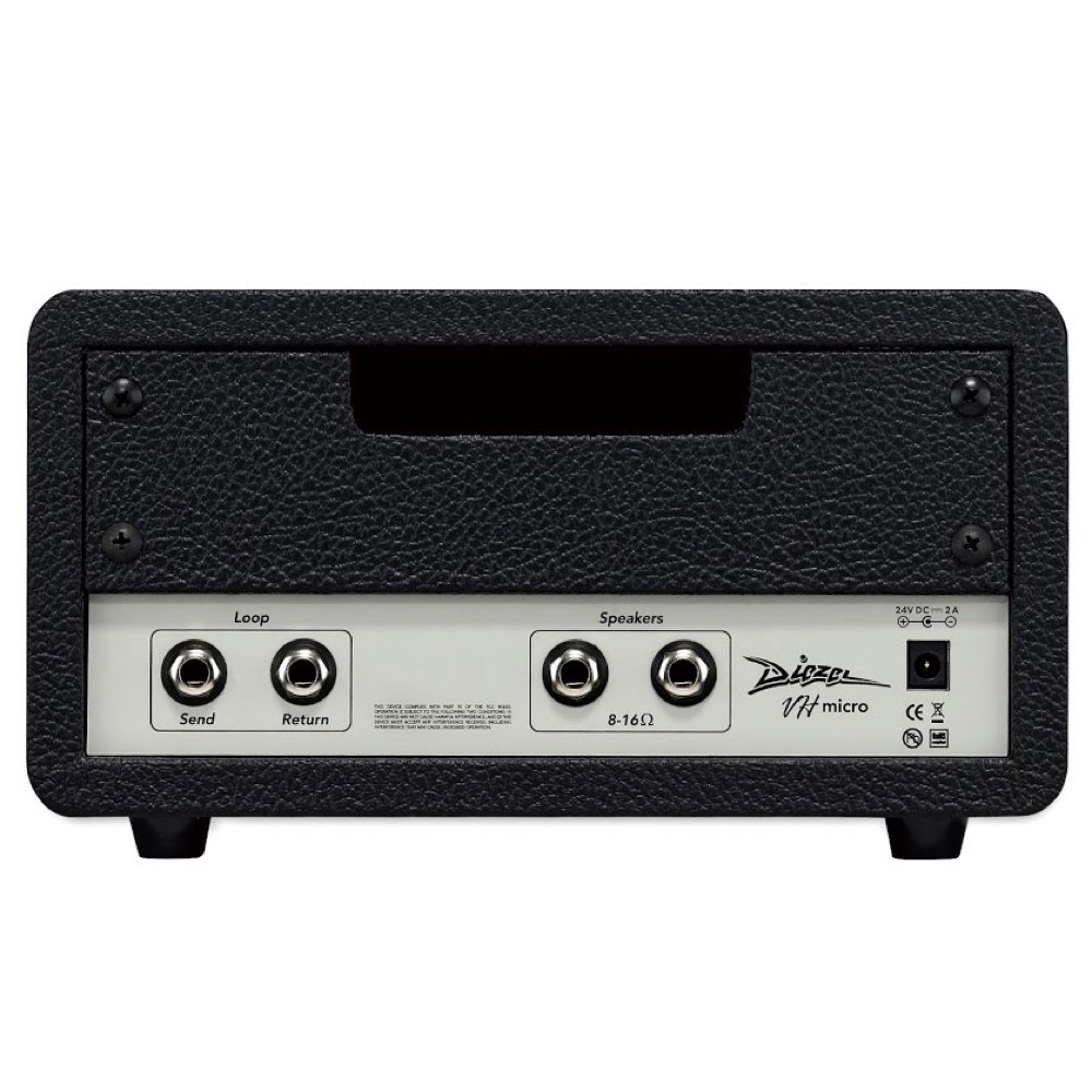 Diezel VH micro 30W Solid State Guitar Amp エレキギター用 ヘッドアンプ 背面画像