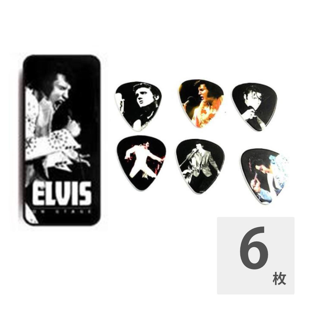JIM DUNLOP EPPT07 ELVIS COLLECTIBLE PICK TINS ピック＆ケース