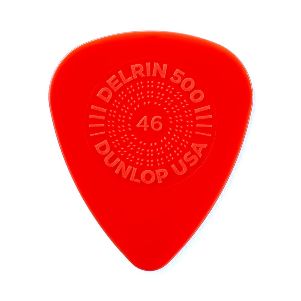 JIM DUNLOP PRIME GRIP DELRIN 500 0.46mm ギターピック×12枚入り