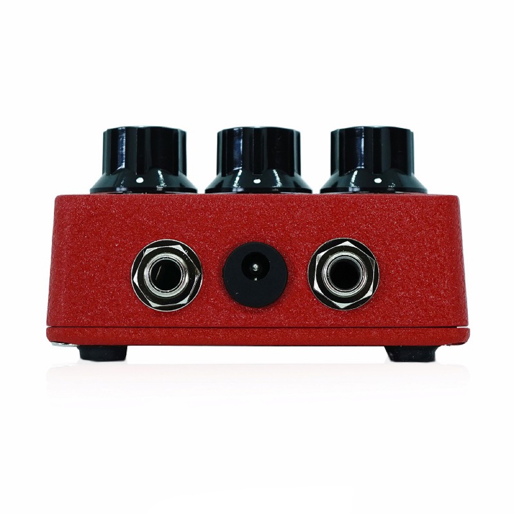 Stomp Under Foot SILVER FOXX ファズ ギターエフェクター 入出力端子部画像