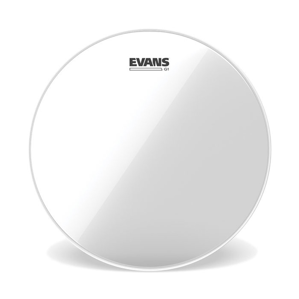 EVANS TT12G1 12" G1 Snare Tom Timbale Batter Clear ドラムヘッド