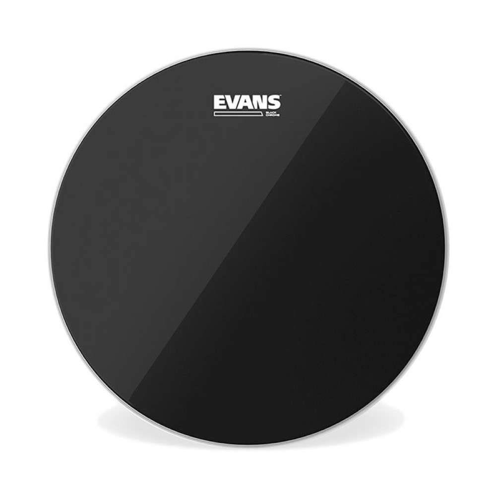 EVANS TT14CHR 14" Black Chrome Tom Batter ドラムヘッド