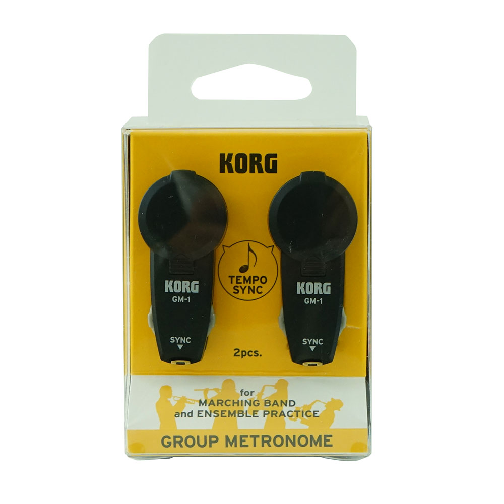 KORG GM-1 2PCS GROUP METRONOME イヤホン型 グループメトロノーム 2個セット