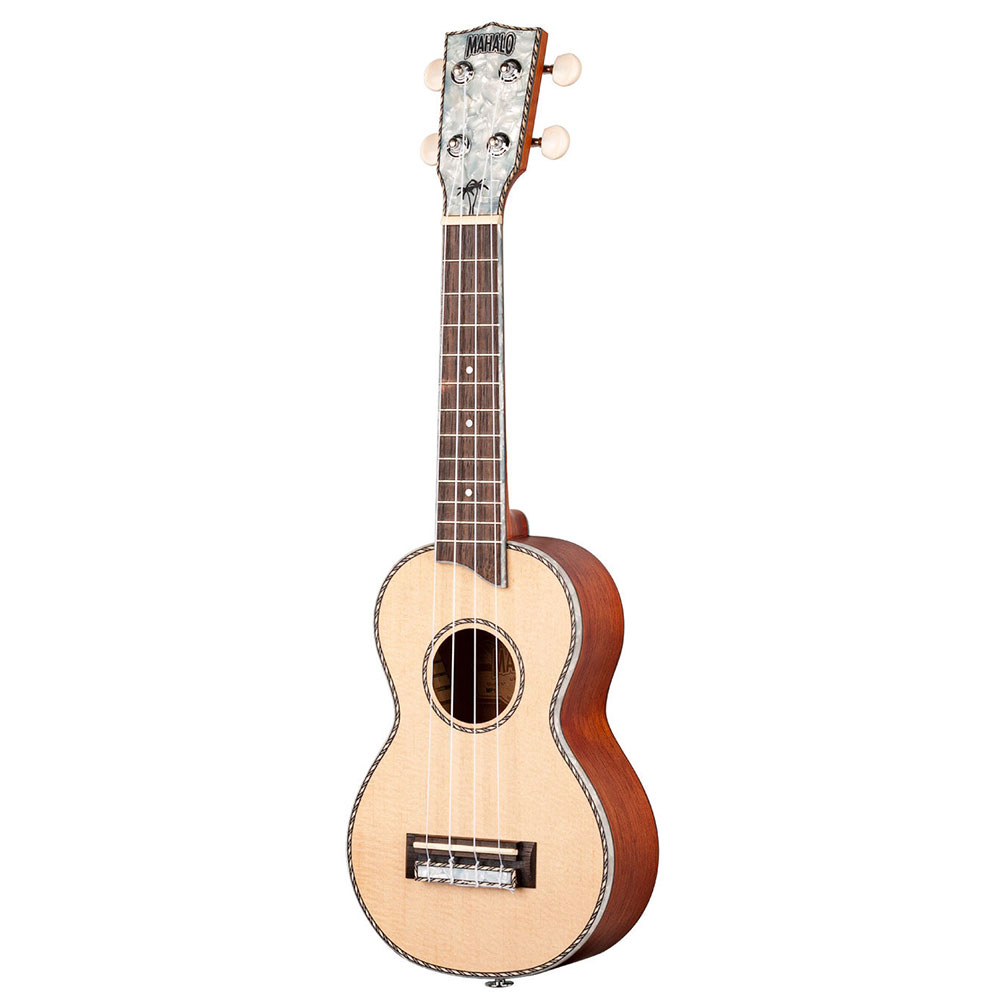 MAHALO MP1 ソプラノウクレレ マハロ 全体画像 斜めアングル画像