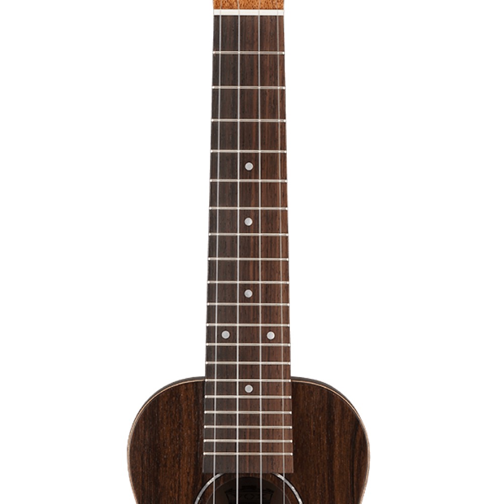 VOX VUP-33 SOW ソプラノウクレレ ピックアップ付き 日本製 指板画像