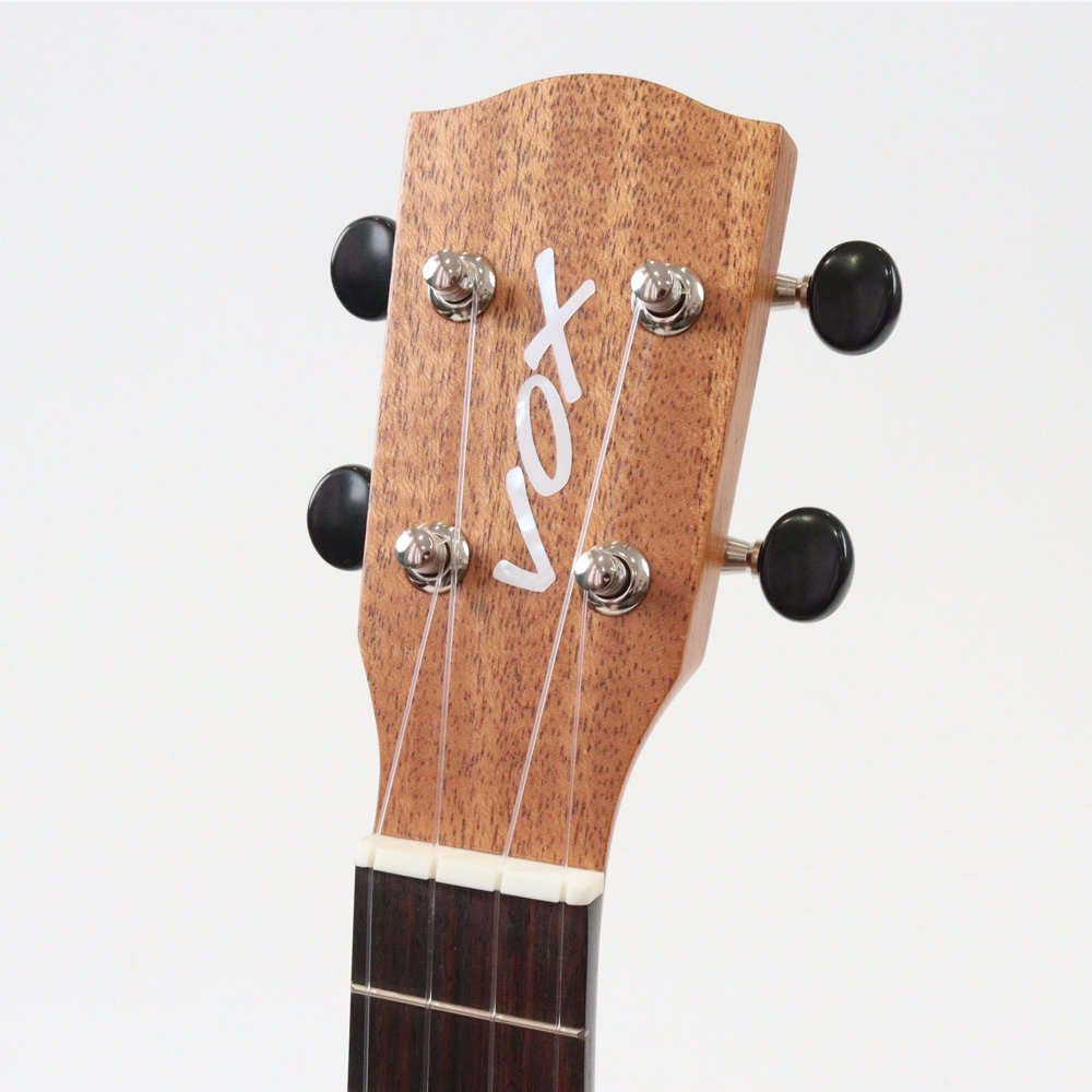 VOX VUP-33 SBL ソプラノウクレレ ピックアップ付き 日本製 ヘッド画像