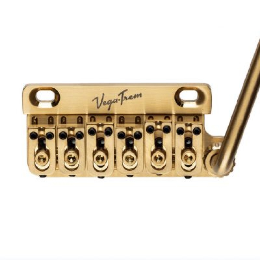 Vega-Trem VT1 Ultra Trem 2-points Gold ストラトタイプ用トレモロユニット