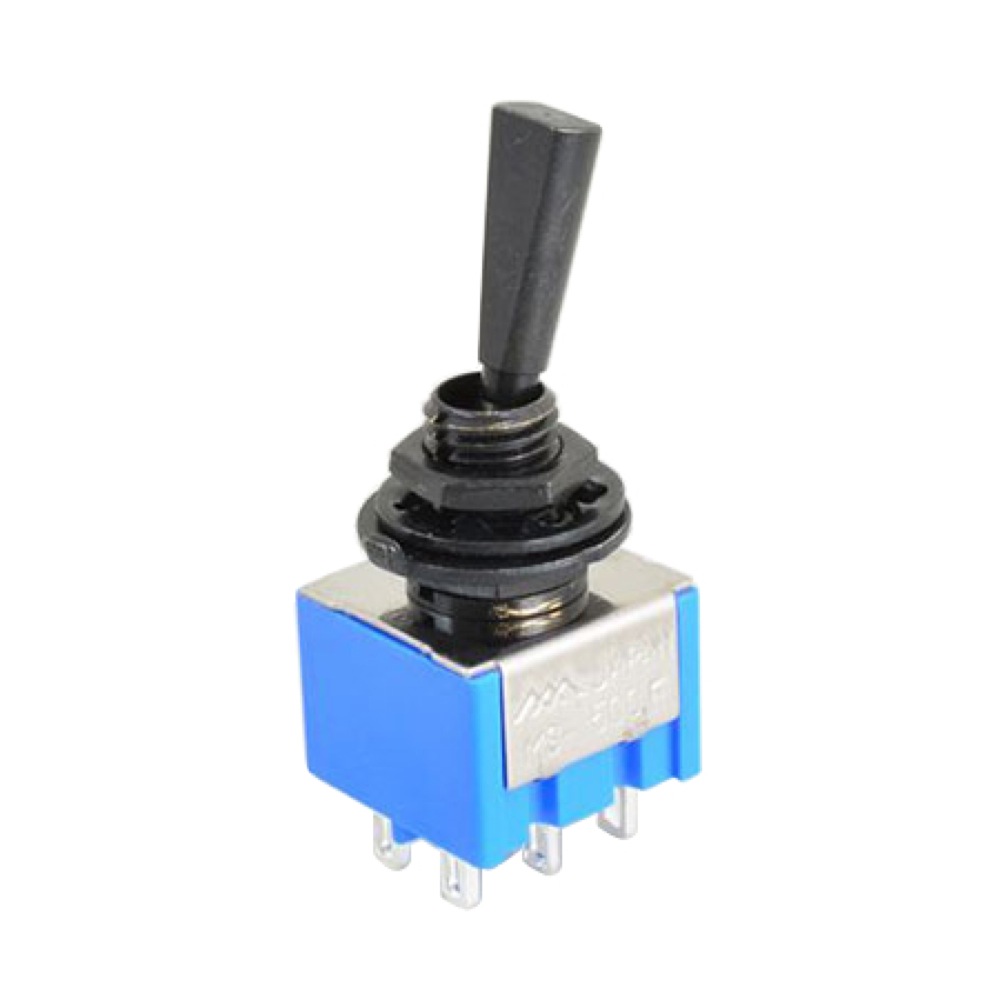 Montreux Mini Switch 6P ON-ON Black No.9553 ミニスイッチ