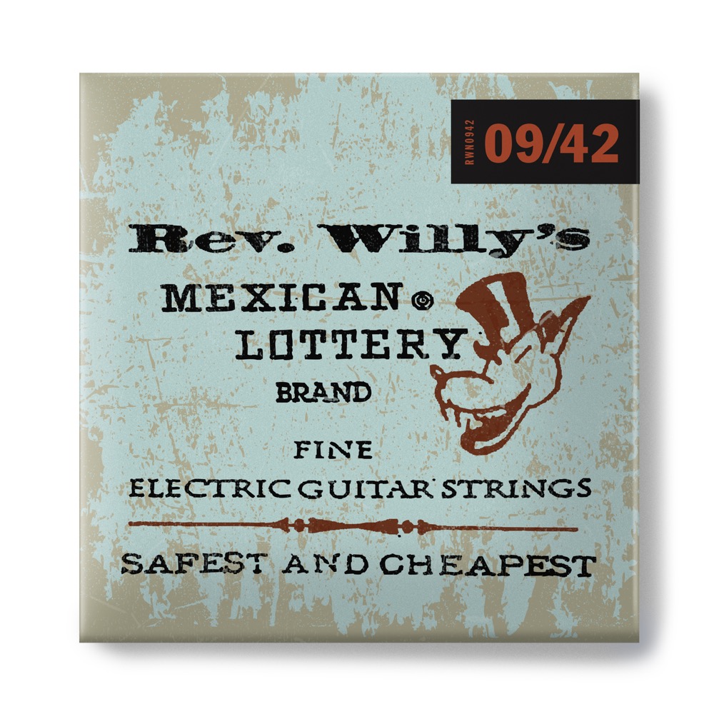 JIM DUNLOP Rev. Willy’s Lottery RWN0942 エレキギター弦