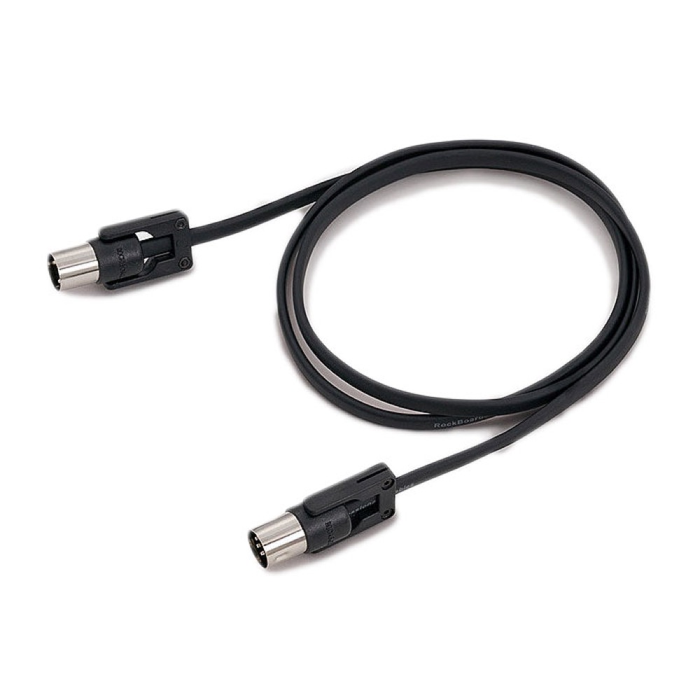 RockBoard RBO CAB MD FX 100 BK FlaX Plug MIDI Cable 100 cm MIDIケーブル