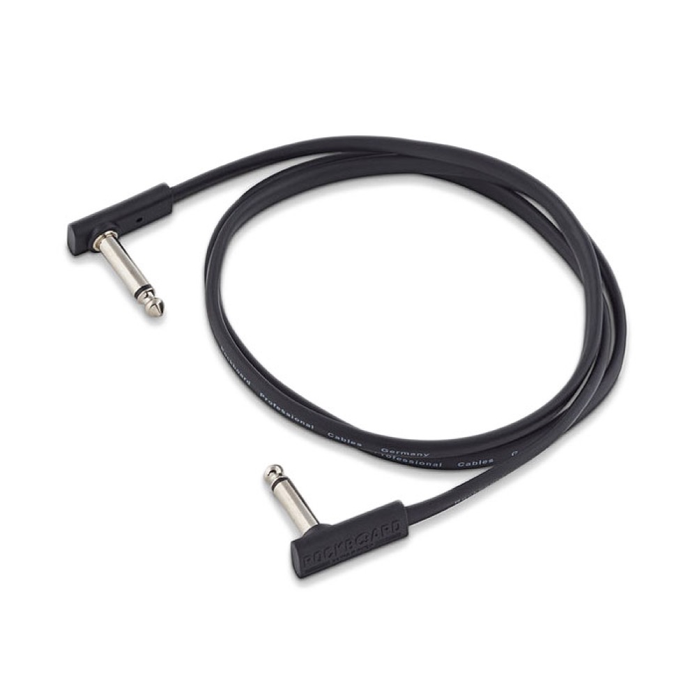 RockBoard RBO CAB PC F 100 BLK Flat Patch Cable 100 cm フラットパッチケーブル