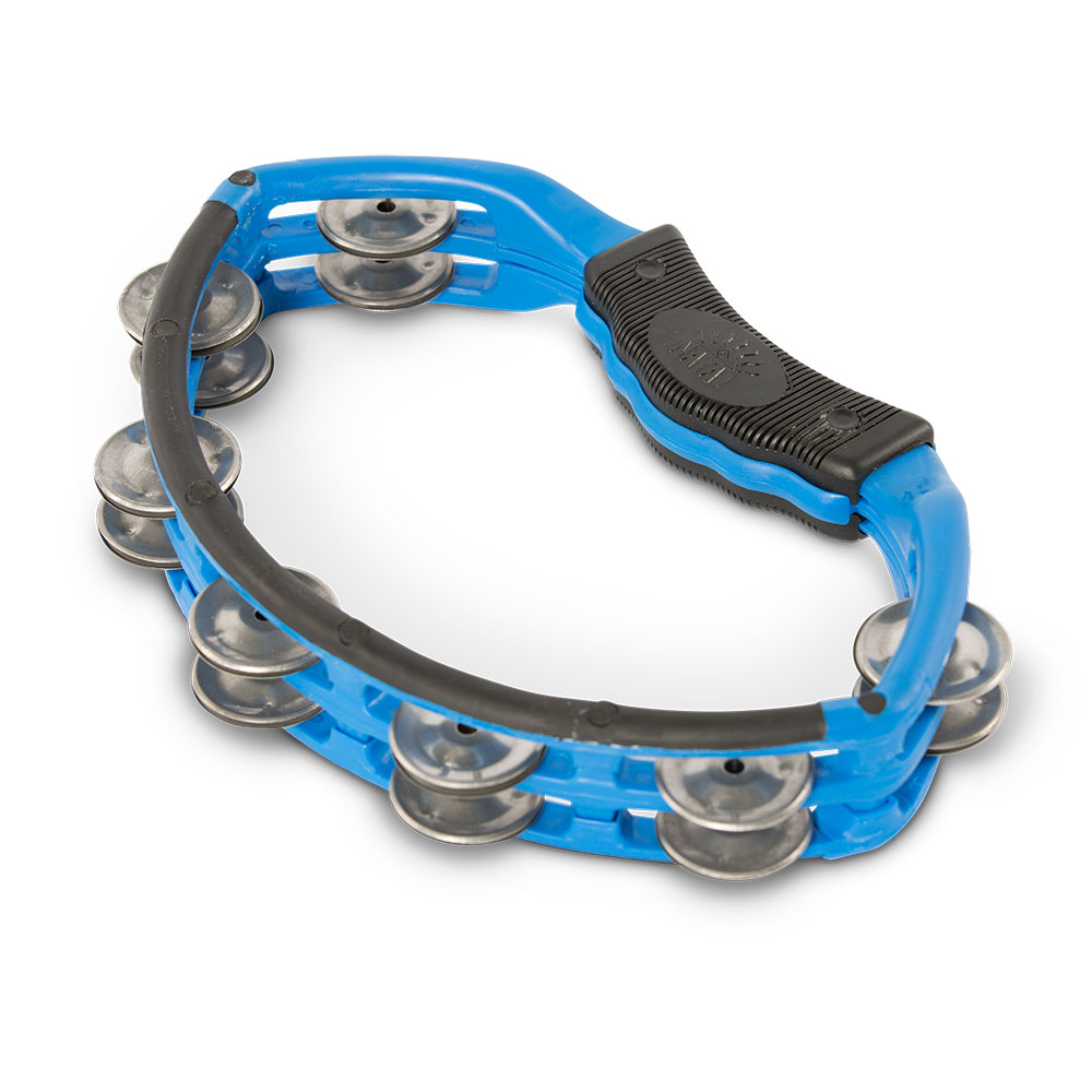 NATAL NS102TB ブルー ハンドタンバリン