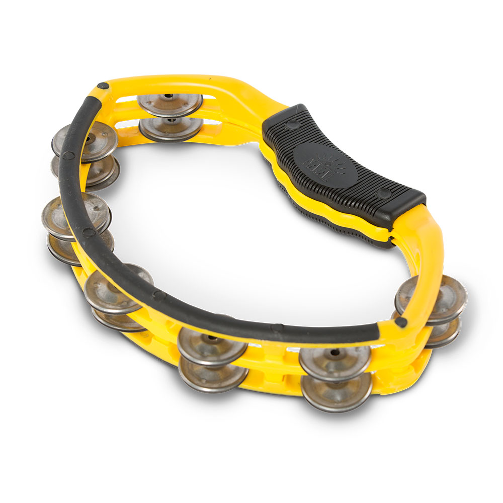 NATAL NS102TY イエロー ハンドタンバリン