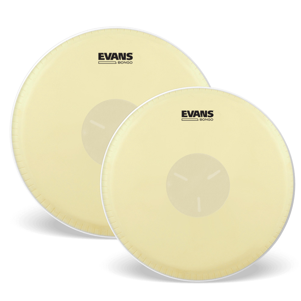 EVANS EB0709 7 1/4" & 8 5/8" Bongo Pack ボンゴヘッド 2枚セット