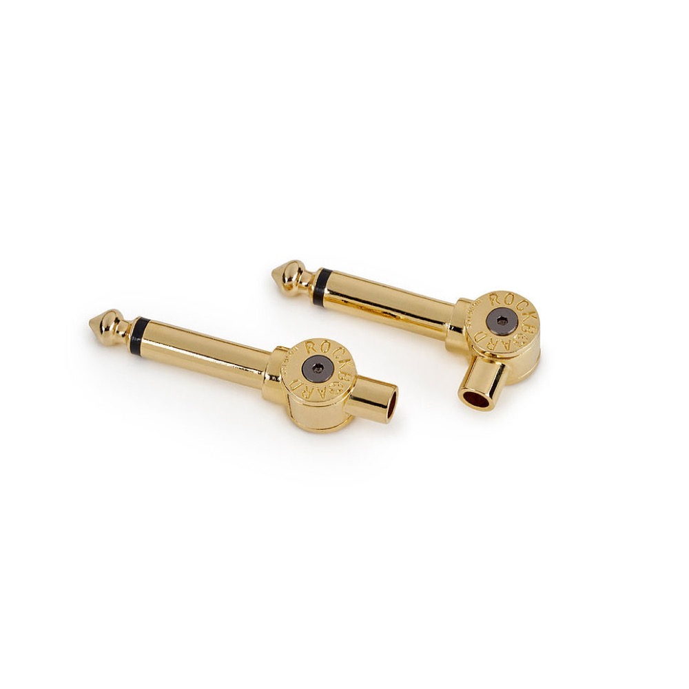RockBoard RBO CAB PW PLUG 2 GD PatchWorks Solderless Plugs 2 pcs Gold ソルダーレスプラグ プラグ部画像