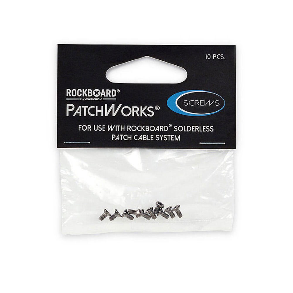 RockBoard RBO CAB PW SCREW PatchWorks Spare TX Screws 10 pcs PatchWorksソルダーレスプラグ用TX8ネジ パッケージ画像