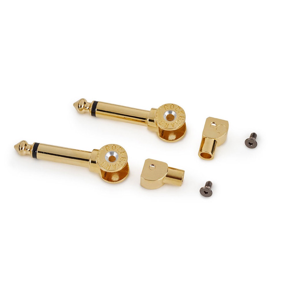 RockBoard RBO CAB PW SET GD PatchWorks Solderless Patch Cable Set 300 cm Cable + 10 Plugs Gold ソルダーレスケーブルキット プラグ画像