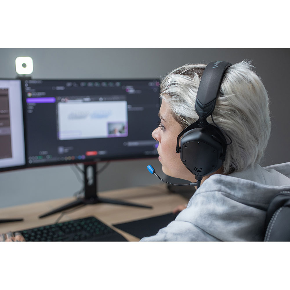 V-moda BoomPro X ヘッドホン用マイク付きケーブル(どこでも