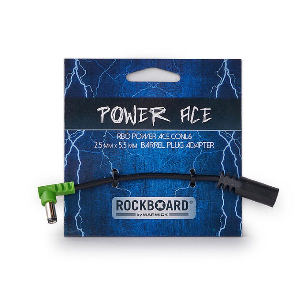 RockBoard RBO POWER ACE CONL6 Power Ace Barrel Plug Converter 2.1 x 5.5 mm  to 2.5 x 5.5 mm barrel plug バレルプラグコンバーター(ロックボード エフェクター用 電源変換プラグ) |  chuya-online.com 全国どこでも送料無料の楽器店