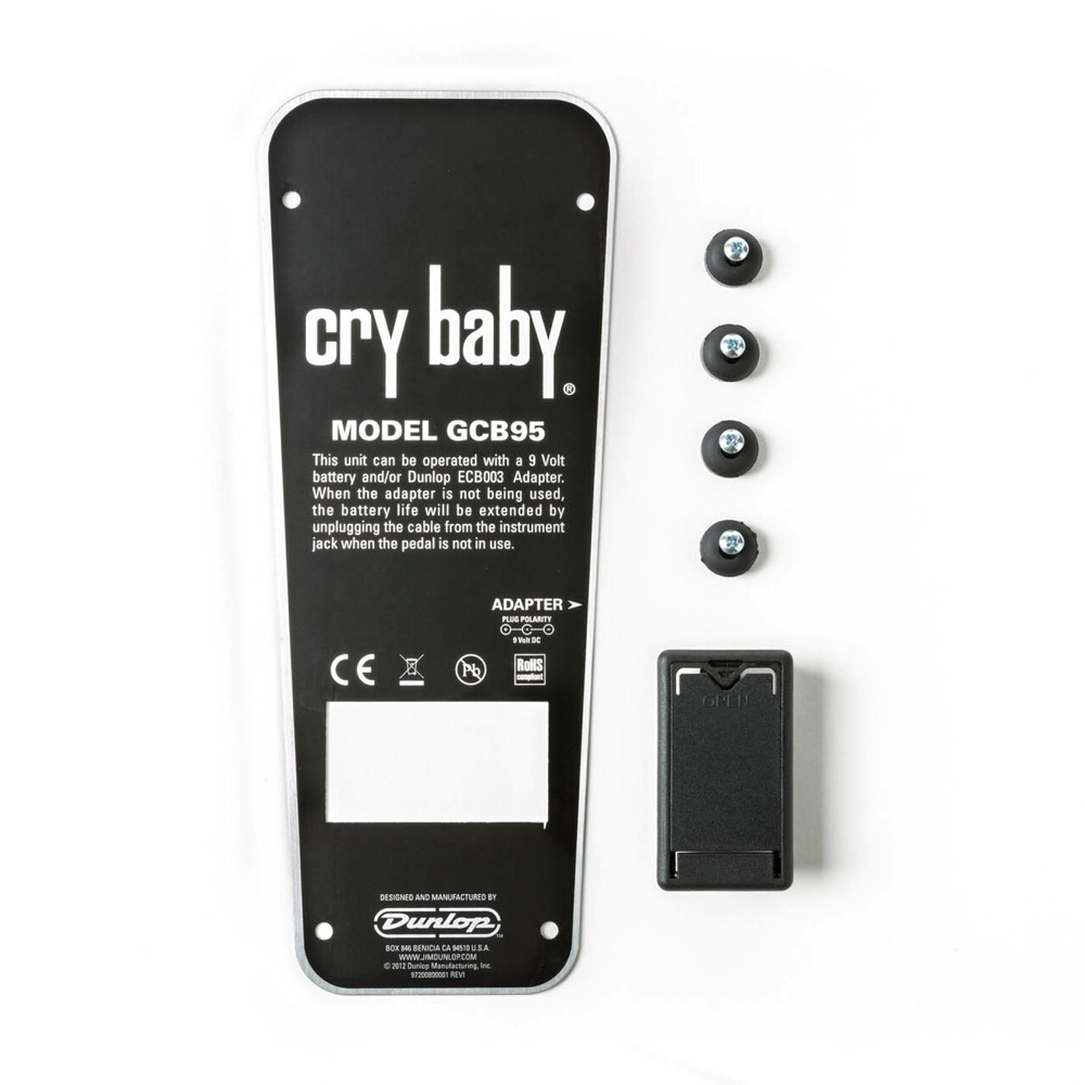 JIM DUNLOP ECB152 CRY BABY STANDARD WAH 交換用ボトムプレート