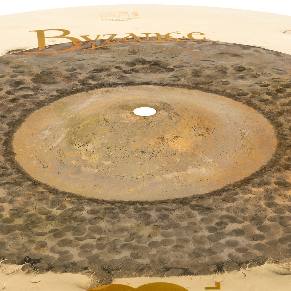 MEINL B20DUCR Crash Rides Byzance Dual Series 20' クラッシュライドシンバル マイネル カップ部画像