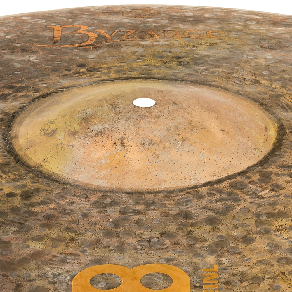 MEINL B20EDTC Crashes Byzance Extra Dry Series 20' クラッシュシンバル マイネル カップ部画像