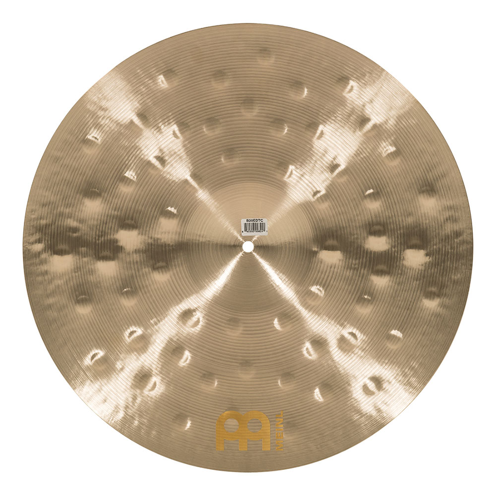 MEINL B20EDTC Crashes Byzance Extra Dry Series 20' クラッシュシンバル マイネル 背面画像