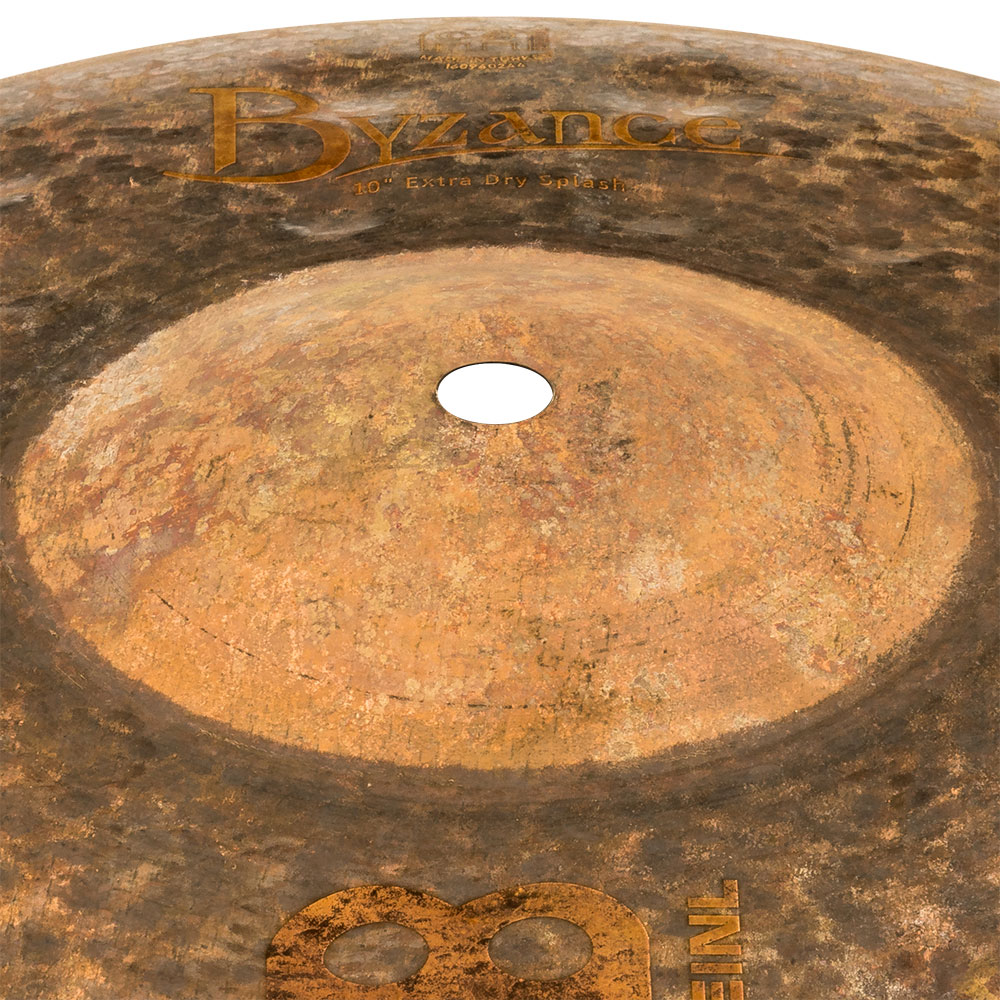 MEINL B10EDS Splash Byzance Extra Dry Series 10' スプラッシュシンバル マイネル カップ部画像