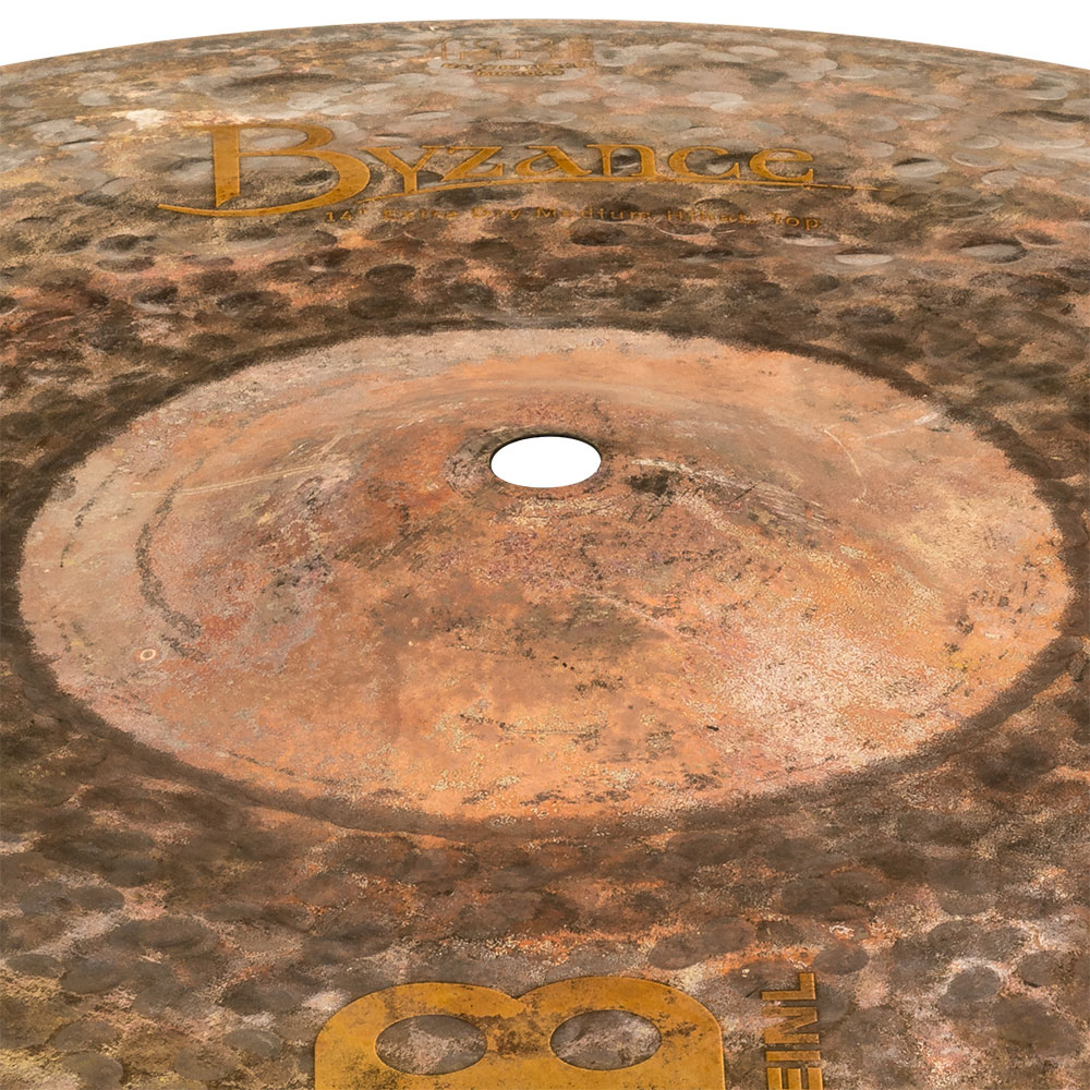 MEINL B14EDMH Hihats Byzance Extra Dry Series 14" ハイハットシンバル ペア カップ部画像