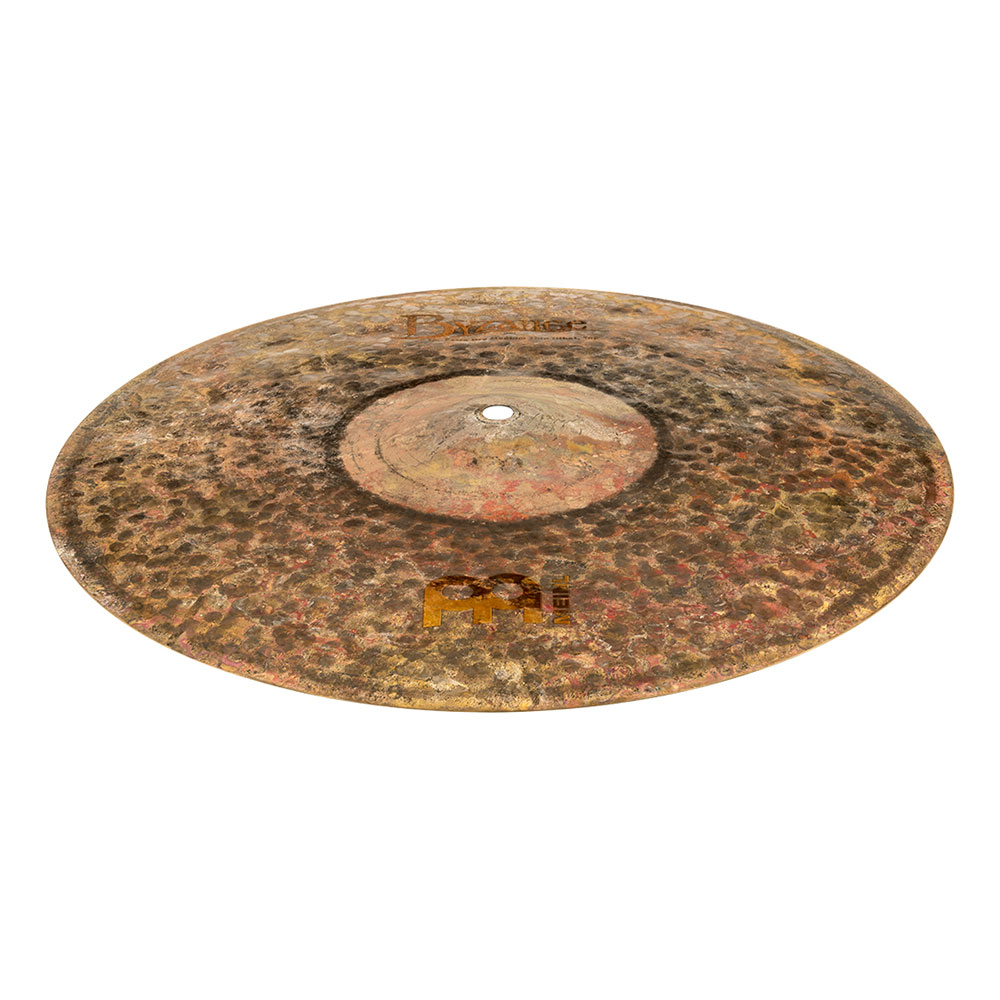 MEINL B15EDMTH Hihats Byzance Extra Dry Series 15' ハイハットシンバル ペア マイネル 斜めアングル画像