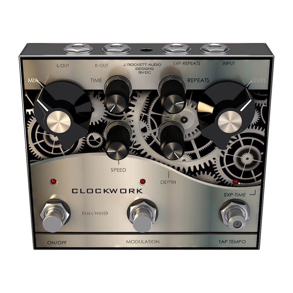 J Rockett Audio Designs (JRAD) Clockwork Echo アナログディレイ ギターエフェクター