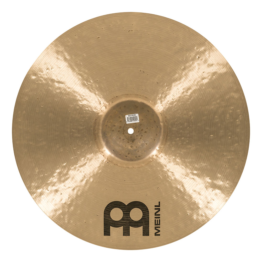 MEINL B21POR Polyphonic Ride Byzance Traditional series 21' ライドシンバル マイネル 背面画像