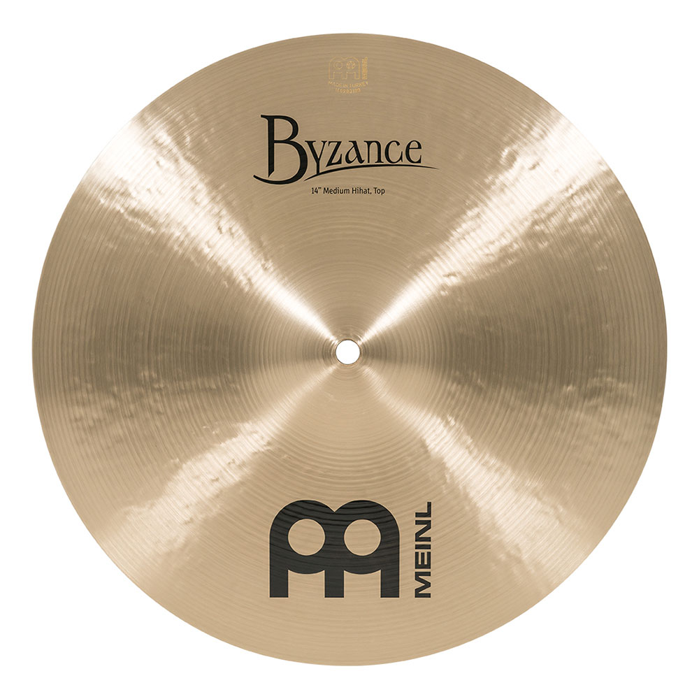 MEINL B14MH Hihats Byzance Traditional series 14' ハイハットシンバル ペア マイネル トップ 全体画像