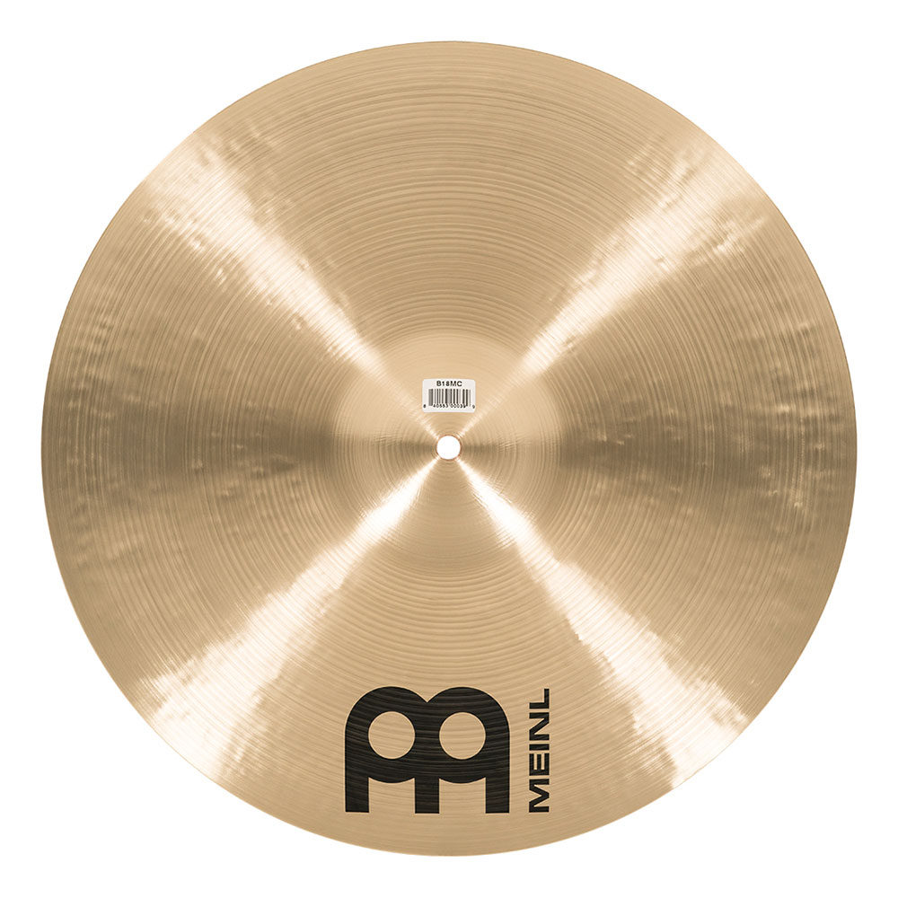 MEINL B18MC Crashes Byzance Traditional series 18' クラッシュシンバル マイネル 背面画像