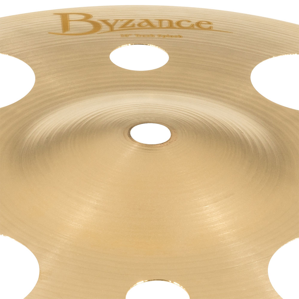 MEINL B10TRS Trash Splash Byzance Vintage Series 10' スプラッシュシンバル マイネル 穴あきシンバル カップ部画像