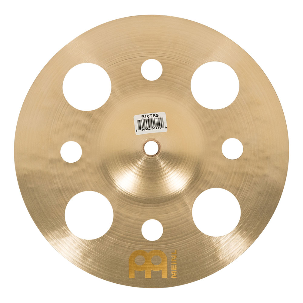 MEINL B10TRS Trash Splash Byzance Vintage Series 10' スプラッシュシンバル マイネル 穴あきシンバル 背面画像