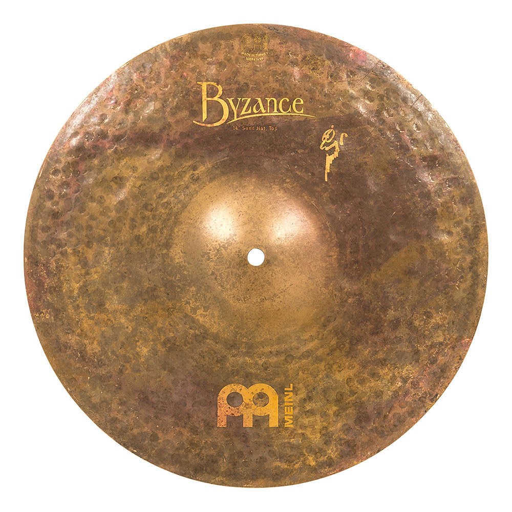 MEINL B14SAH Sand Hat Byzance Vintage Series 14' ハイハットシンバル ペア マイネル トップ 全体画像