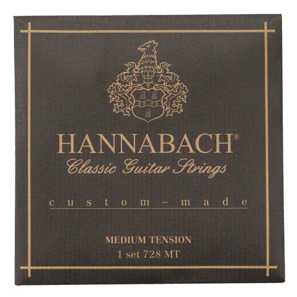 HANNABACH SET728MT Custom Made ミディアムテンション クラシックギター弦