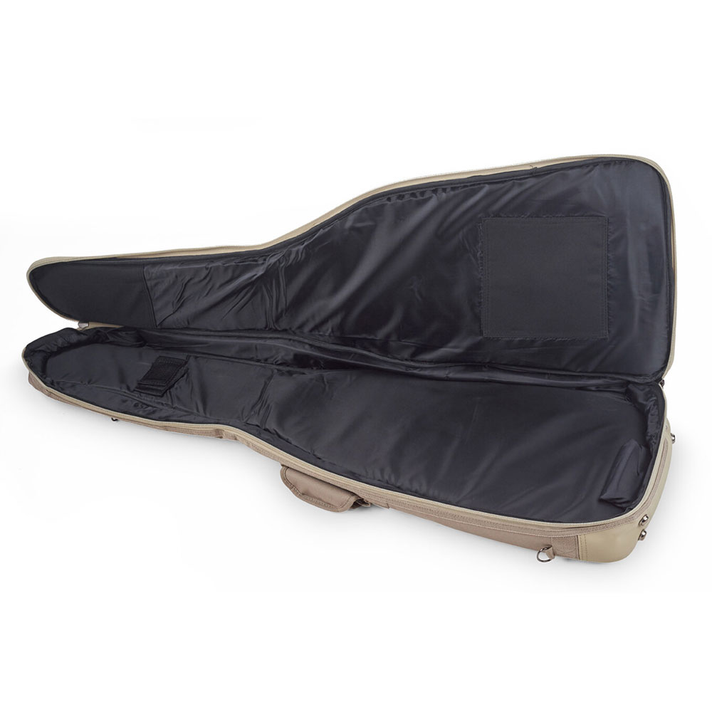 RockBag by WARWICK RBG 20446 SC EGGIG K Student Line Cross Walker Electric Guitar Gig Bag Khaki エレキギターケース ケース内部画像