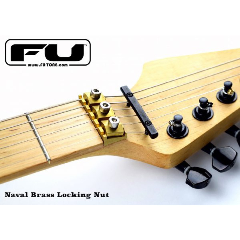 FU-Tone Naval Brass R2 Locking Nut ロックナット 使用イメージ画像