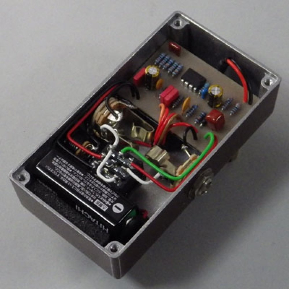 Chocolate Electronics Chocolate Booster ブースター ギターエフェクター 内部画像
