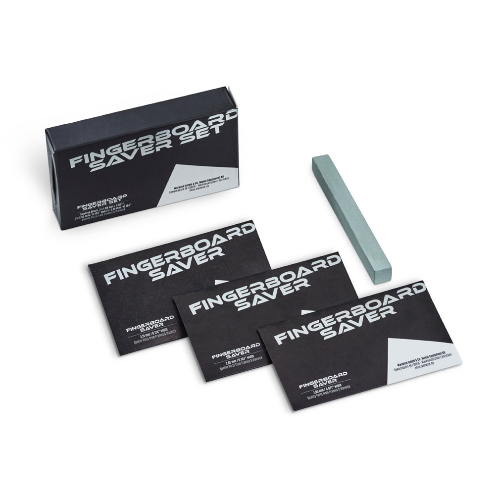 RockCare by Warwick Fingerboard Saver Set（narrow/medium/jumbo） 指板ガード 製品内容