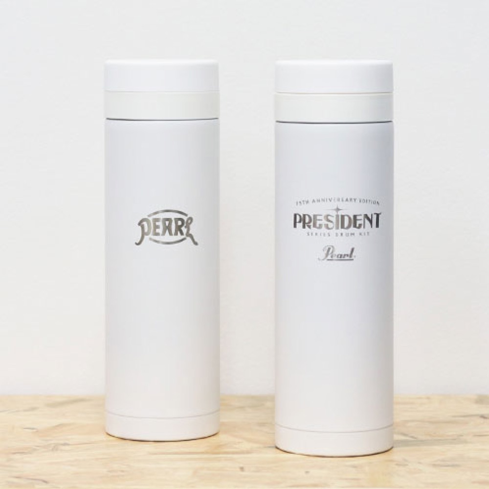 Pearl President Series Deluxe PSD-SHP923/75 #768 デザートリップル 3点シェルパック 初回限定フラットベースハードウェアパック付き パール オリジナルロゴ入りサーモボトル