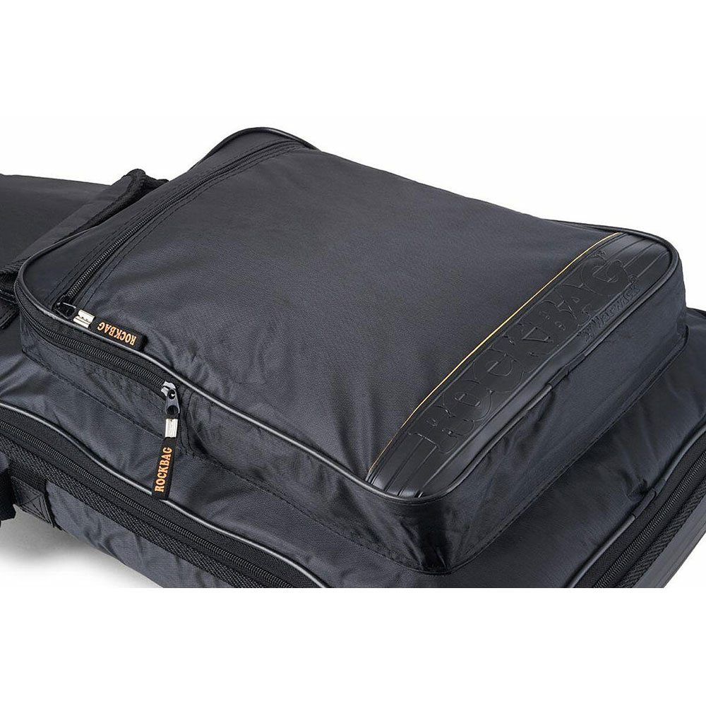 RockBag by WARWICK RBG 20506 DX EGGIG B Deluxe Line Electric Guitar Gig Bag Black エレキギターケース ポケット画像