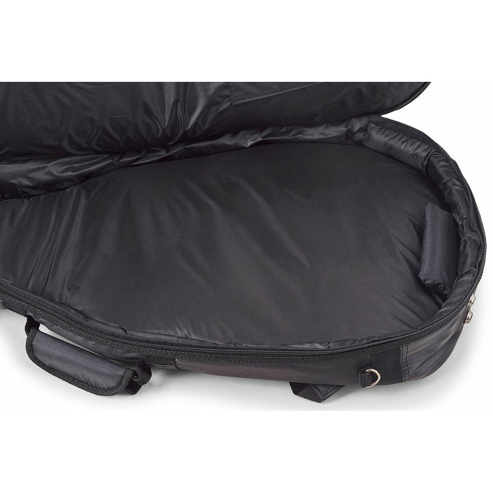 RockBag by WARWICK RBG 20507 DX HLGGIG Deluxe Line Hollowbody Guitar Gig Bag ホロウボディギター用ケース ケース内部ボディエンド保護画像