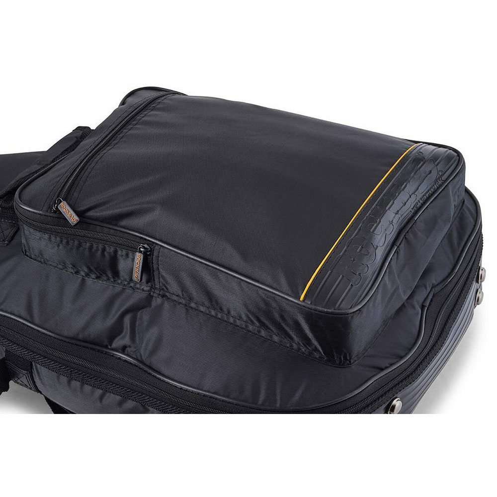 RockBag by WARWICK RBG 20511 DX HLBGIG Deluxe Line Hollowbody Bass Gig Bag ホロウボディ用エレキベースケース ケースポケット画像