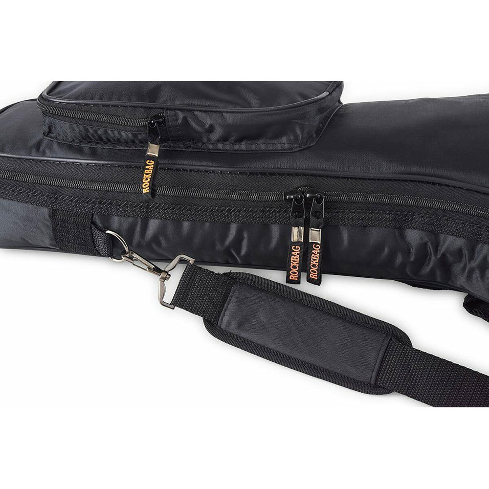 RockBag by WARWICK RBG 20511 DX HLBGIG Deluxe Line Hollowbody Bass Gig Bag ホロウボディ用エレキベースケース ケースストラップ画像