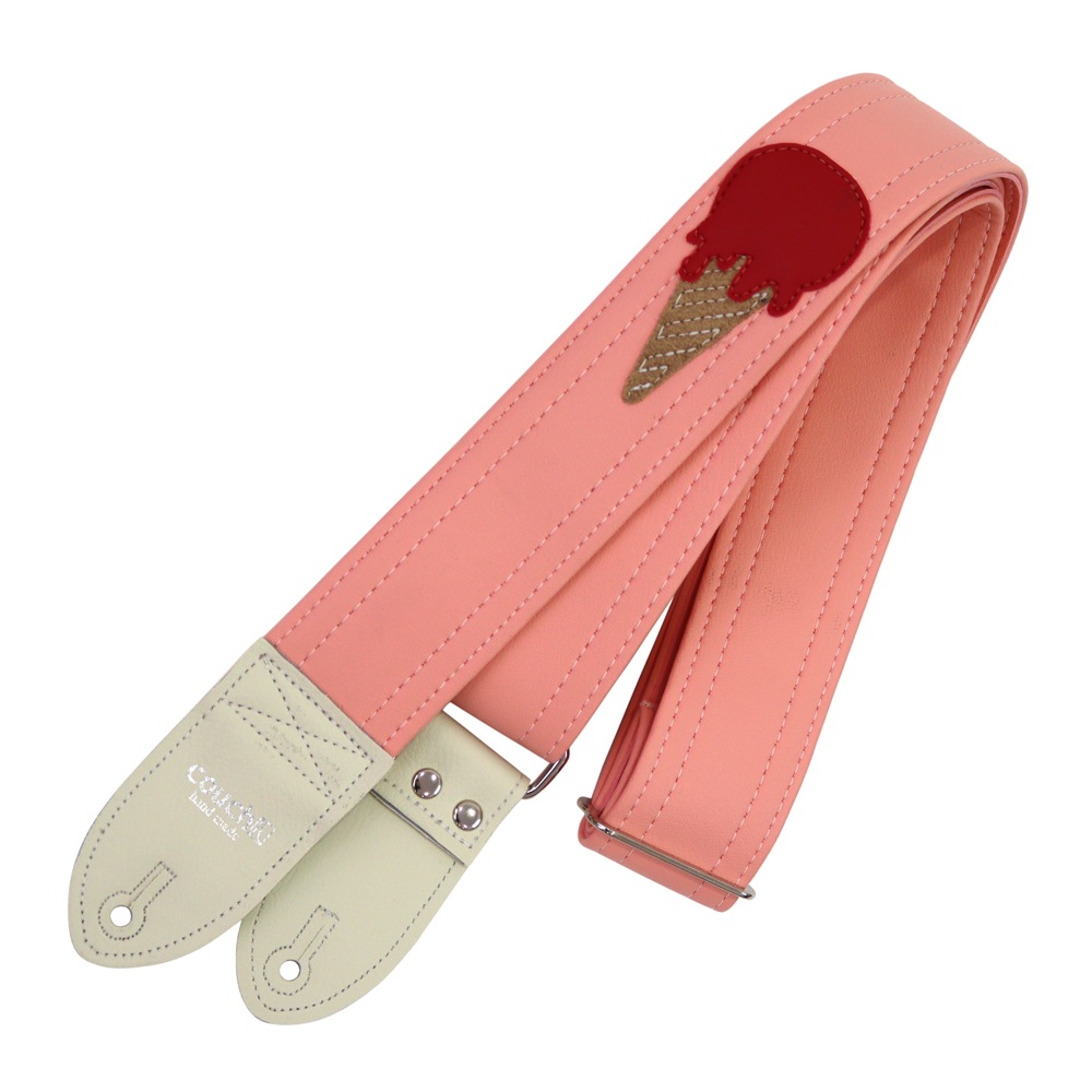 Couch ICE CREAM New Soft Pink ギターストラップ