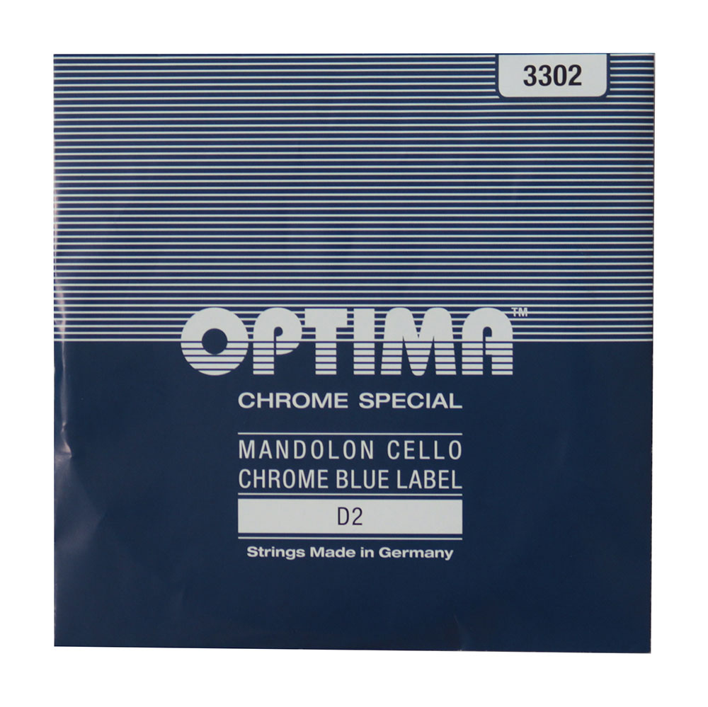 Optima Strings 2D No.3302 BLUE 2弦 バラ弦 マンドロンチェロ弦